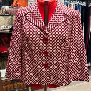 Rafaella 3/4 sleeve suit jacket